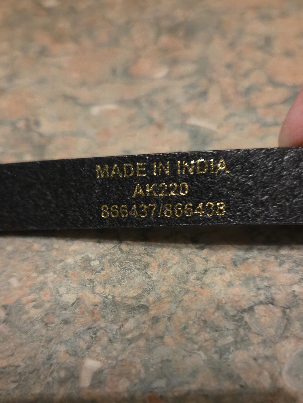 Boden Leather Black Bow Belt Adjustable L/XL